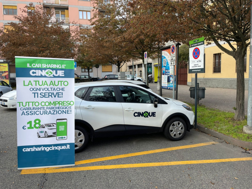 Un anno di car sharing a Casale:«Ottimo riscontro»